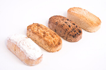 Polvorones and mantecados  assortment typical spanish food