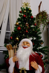 père noël papa noël sapin décoration 