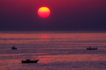 Obraz premium Sunrise on the sea