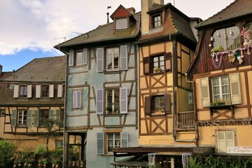 Obraz premium Architecture en Alsace.