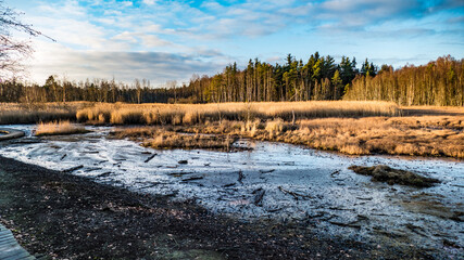 vulcanic mud geysers reservation soos in western bohemia