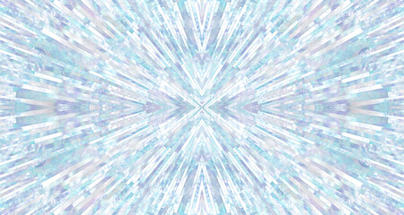 Light blue mother of pearl texture in starburst pattern