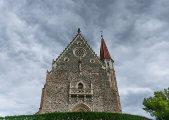 Mariasdorf with the famous parish church 