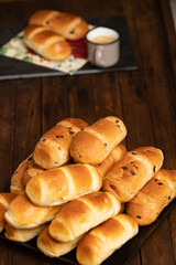 assortment of bread
