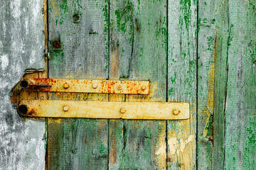 Wooden texture with scratches and cracks. It can be used as a background