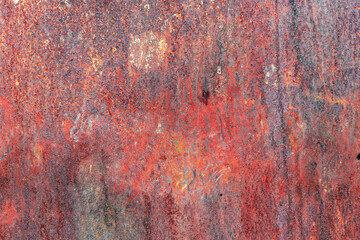Metal texture with scratches and cracks which can be used as a background