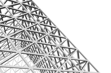 Structure building construction. Industrial background