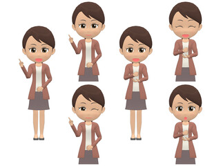 [Inspiration A] African American Woman cardigan ponytail front