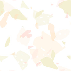 Terrazzo seamless pattern. Pastel  venetian