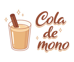 Cola de mono Chilean Christmas drink