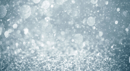 Winter bright snowy background