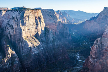 View of Zion Canyon from Observation Point
