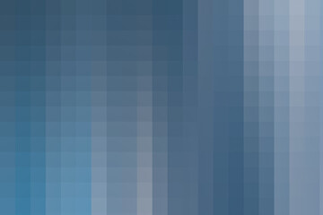 Grey and blue pixel grid