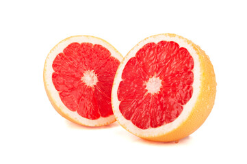 grapefruit halved