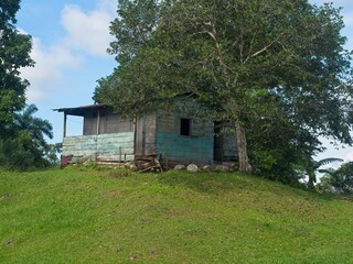 Typical house in the Panama highlands