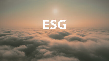 ESG environmental conservation concept. Sustainable ESG Technology of renewable resources to reduce pollution and carbon emission of Nature. Environmental Sustainable development concept.