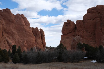 Fototapeta premium Mountain Rocks at Garden of the Gods, Colorado
