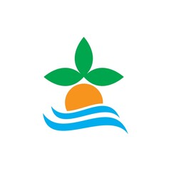 Eco Tree Leaf Logo Template