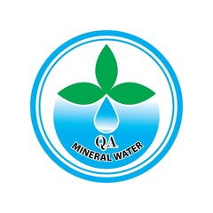 Water drop illustration Logo template vector design