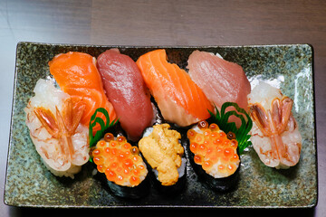 豪華なお寿司
