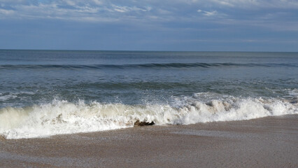 waves and beach