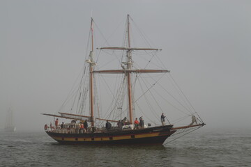 Fototapeta na wymiar Tall Ships Pirate Ships