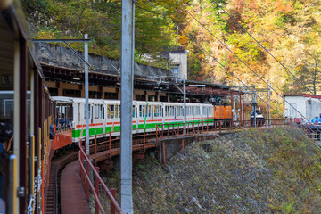 富山地方鉄道 トロッコ電車