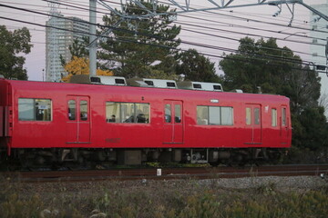 Fototapeta premium 名古屋鉄道の電車