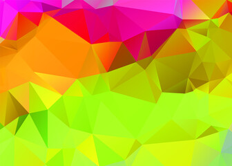 Green Abstract Color Polygon Background Design, Abstract Geometric Gradient. Vector art.