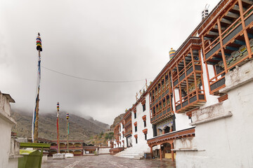 Hemis monastery with sideview, Leh, Ladakh, Jammu and Kashmir, India