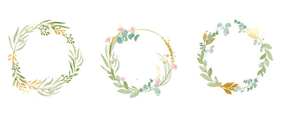 Set of abstract wall art vector background. Wall decor design with earth tone color, organic shapes, coral, circle. Abstract painting for wall decoration, interior, prints, cover, and postcard.