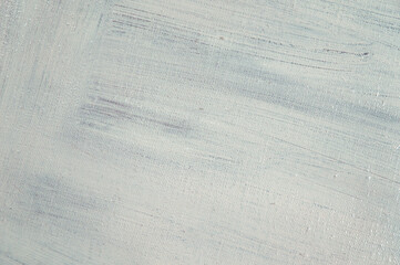 abstract light creative background - rough linen canvas unevenly covered with white primer. Toning,...