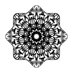 beautiful mandala in the stars.