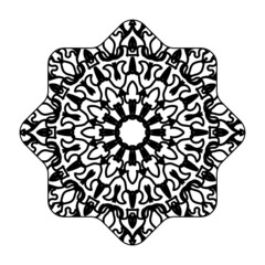beautiful mandala in the stars.