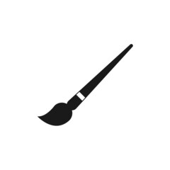 paint brush icon design template vector