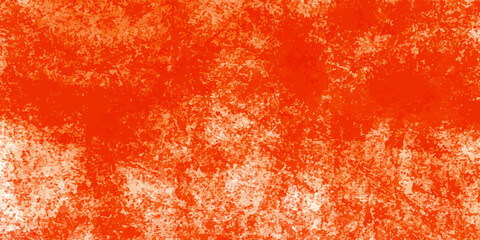 Texture of a concrete wall with cracks and scratches which can be used as a background. red and orange color old vintage grunge background and grunge te.