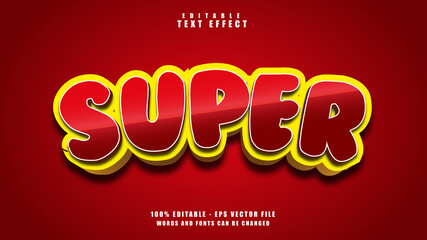 Editable Text Effect free Vector