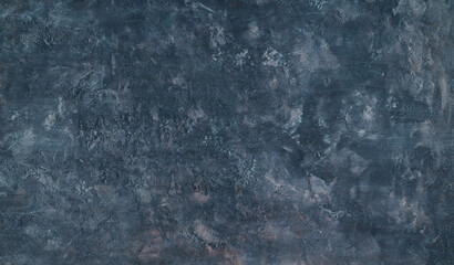 Dark cement wall background in vintage style for graphic design or wallpaper. The pattern of the concrete floor is aged in a retro concept.