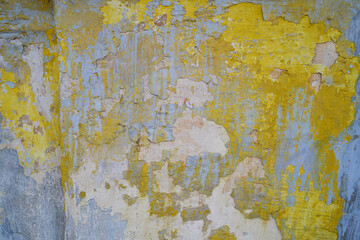        Old brick wall, old texture of red stone blocks closeup            