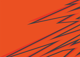 Abstract background with orange jagged zigzag pattern