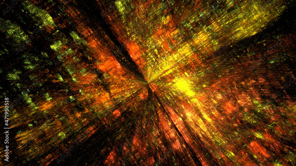 Poster cyberspace matrix parallel world, another reality digital world. science fiction hacker concept. dig