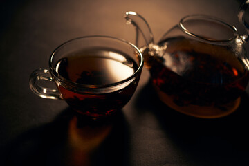 freshly brewed tea hot drink morning breakfast natural product