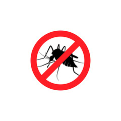 mosquito logo icon design template vector