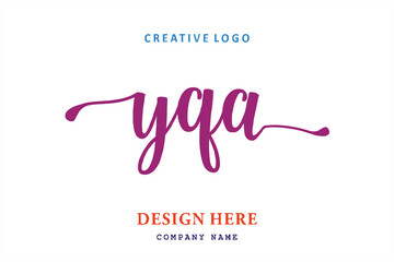 YQA lettering logo is simple, easy to understand and authoritative