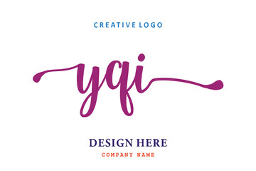 YQI lettering logo is simple, easy to understand and authoritative