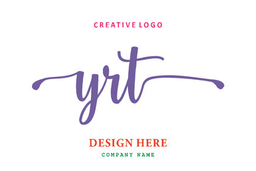 YRT lettering logo is simple, easy to understand and authoritative