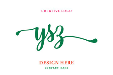 YSZ lettering logo is simple, easy to understand and authoritative
