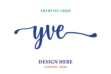 YVE lettering logo is simple, easy to understand and authoritative