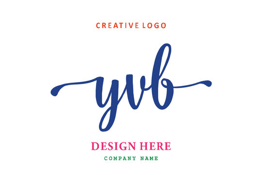YVB lettering logo is simple, easy to understand and authoritative