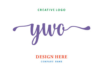 YWO lettering logo is simple, easy to understand and authoritative
